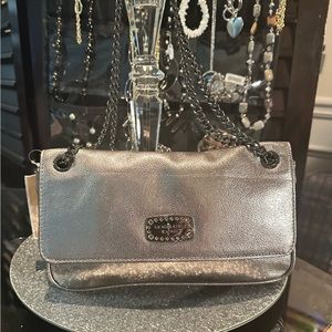 COPY - Authentic  MK  chain clutch bag metallic color